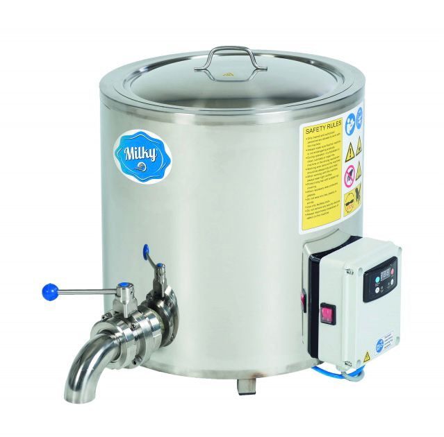 Milky Milk (juice) Pasteurizer FJ50 E (115V) cheese and yogurt kettle